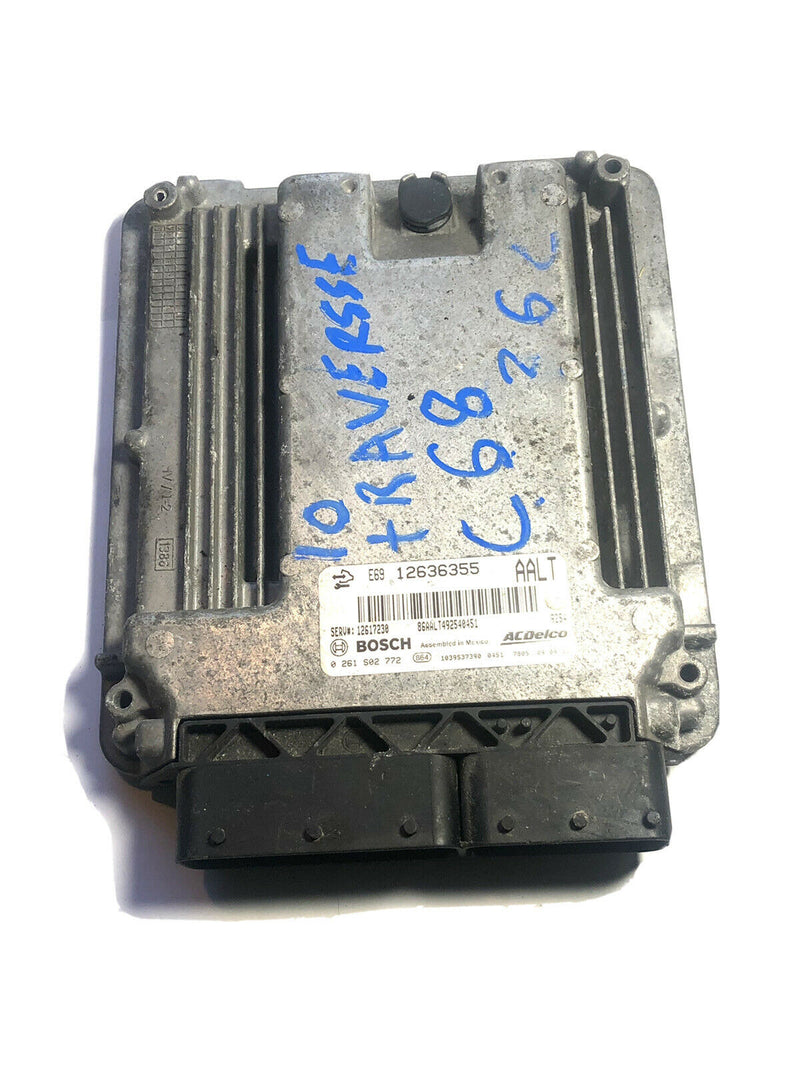 2010-2011 Chevrolet Traverse Engine Computer Control Module ECM ECU OEM 12633842