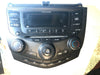 03-07 HONDA ACCORD 6 DISC CD RADIO UNIT STEREO PLAYER MANUAL CLIMATE CONTROL