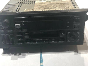 97 98 99 00 01 02 1997 DODGE CHRYSLER JEEP AM FM CD CASSETTE PLAYER P04704382AC