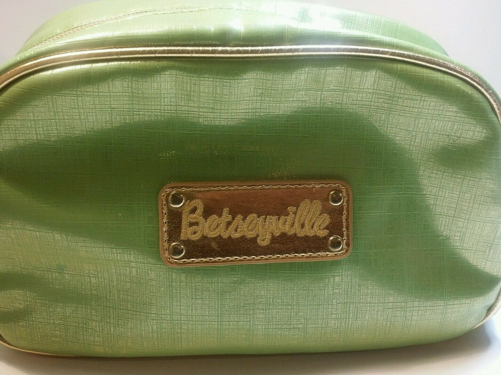 betseyville green makeup bag