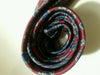 CHRISTIAN DIOR MONSIEUR RED BLUE FLORAL PAISLEY SILK NECKTIE TIE MOC0516A #T20