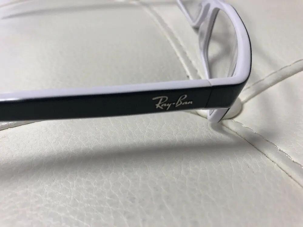 Ray Ban Eyeglass Frames 2097 Black/White 52/16/135 by Ray-Ban