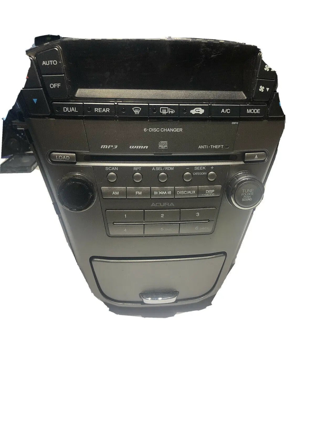 ACURA MDX radio Navigation Teck 6 Disc Changer MP3 CD DVD Player GPS 2PFO by Acura