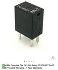 OEM Genuine GM DELPHI Relay 15328867 GM2 8867 Tested Working - 1 Year Warranty by Delphi