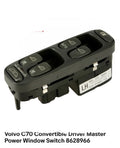 Volvo C70 Convertible Driver Master Power Window Switch button OEM 8628966