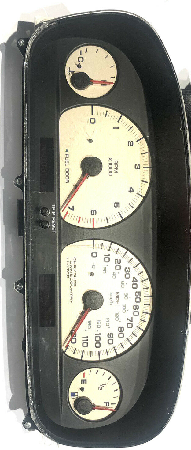 Fits: 1999 2000 Chrysler Town & Country  Instrument Cluster Speedometer  188K