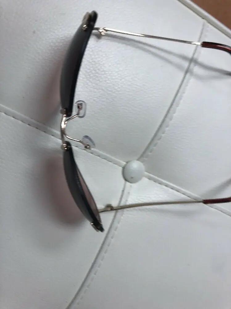 70's Vintage Oversized Rimless Large Round Clear Lenses Women Big XXL Sunglasses by Fashion Deal