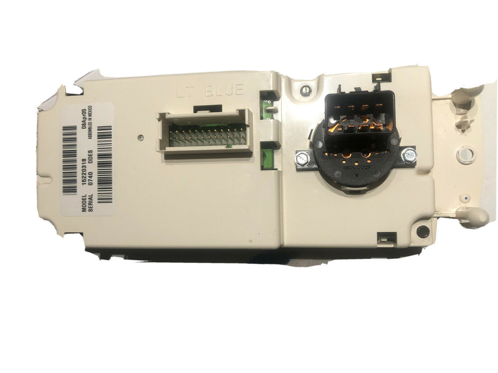 03-09 Envoy Trailblazer Rainer Bravada Heater AC Temperature Control Switch OEM