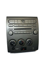 2004-2005 Nissan Armada climate 6-disc stereo control faceplate wood grain bezel