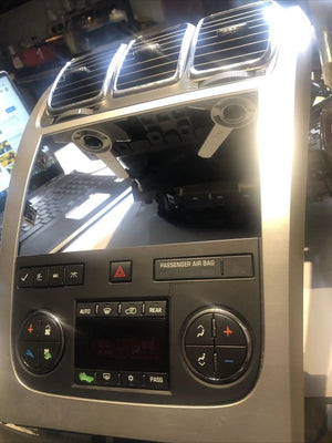 2009 GMC Acadia Heater AC Climate Control Panel Auto Front Dash