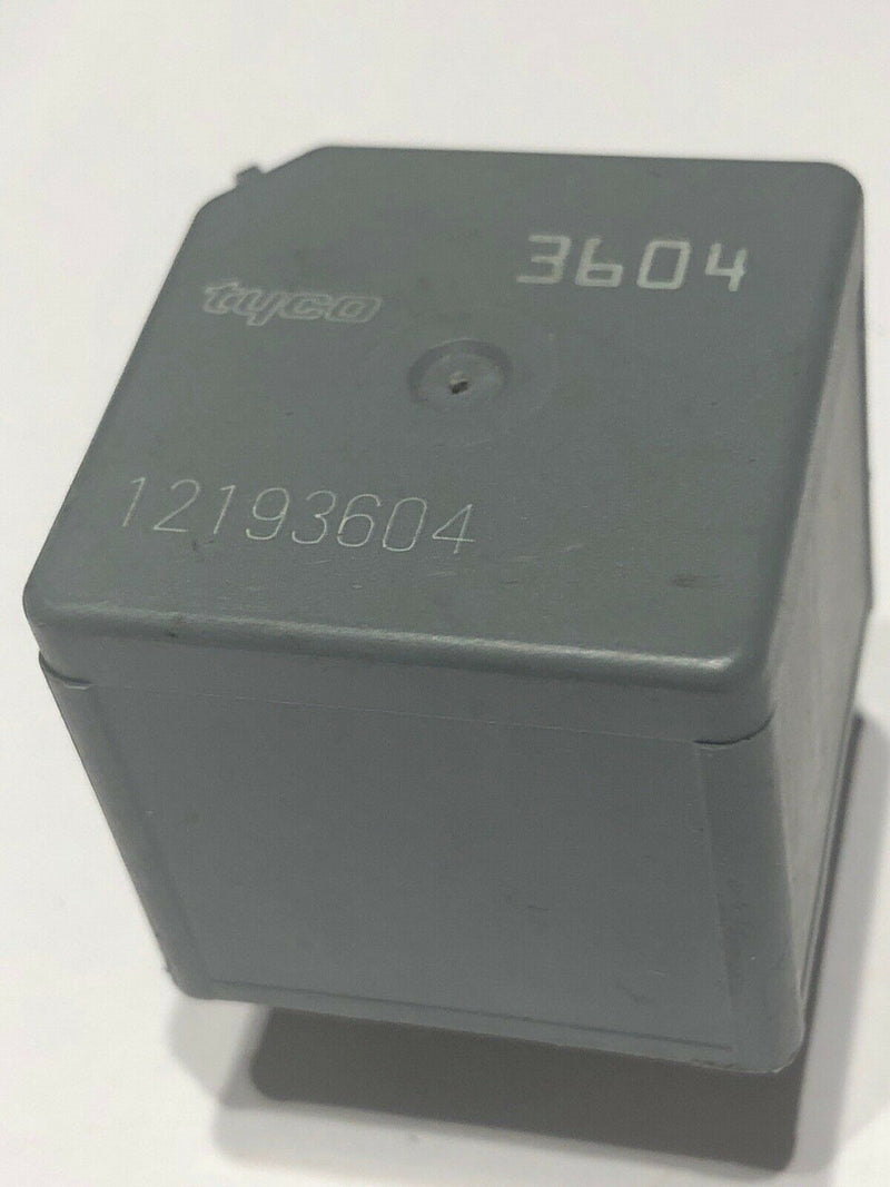 Tyco Relay 12193604 3604 Relay  Gray 4 Prong