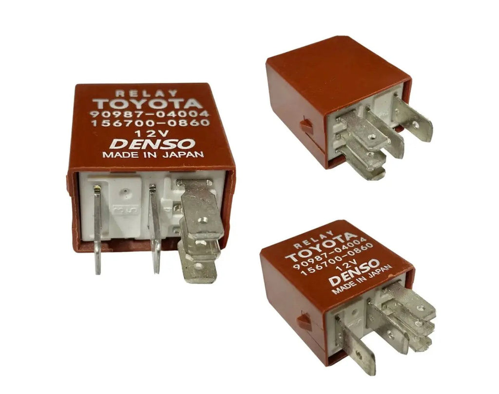Genuine Toyota/Lexus OEM Cooling Fan, ABS, Wiper, Fuel Pump Relay (90987-04004) by Toyota
