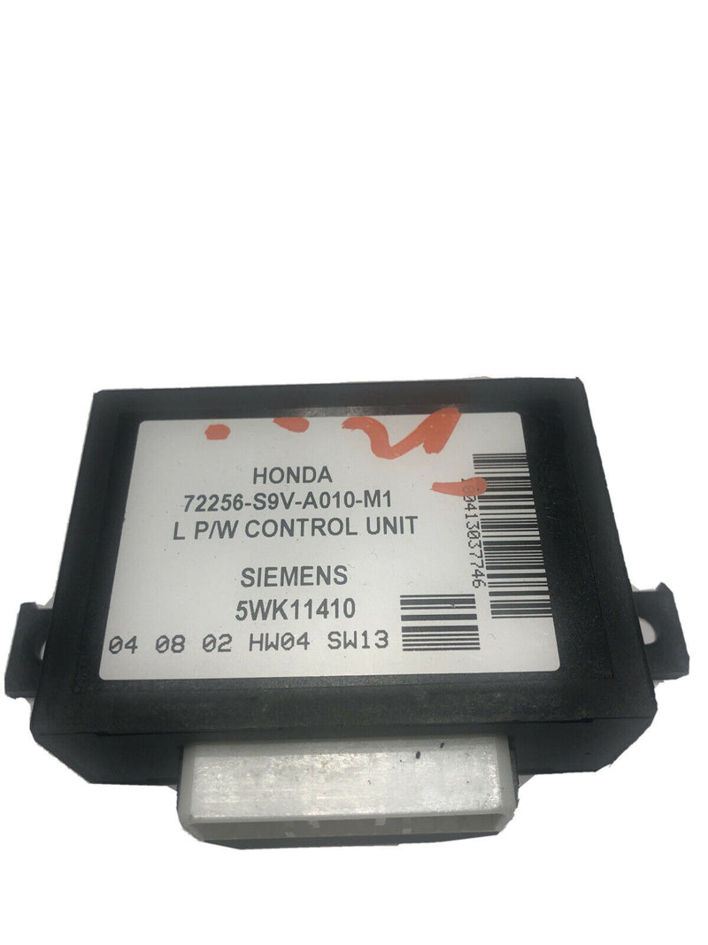 Genuine Honda Siemens 5WK11410 72256-S9V-A010-M1  Left Power Window Control Unit