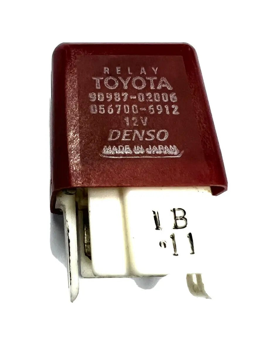 GENUINE TOYOTA RELAY OEM # 90987 02006 # 90987-02006 # 0567006912 # 056700-6912 by Toyota