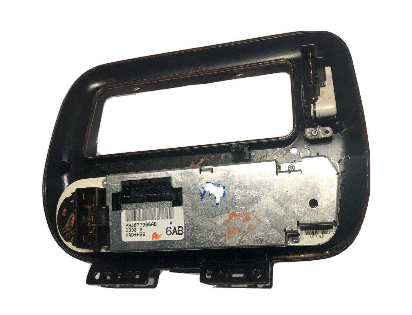 1999 2000 Caravan Town & Country Heater AC Temp Control Bezel OEM 04677966AB