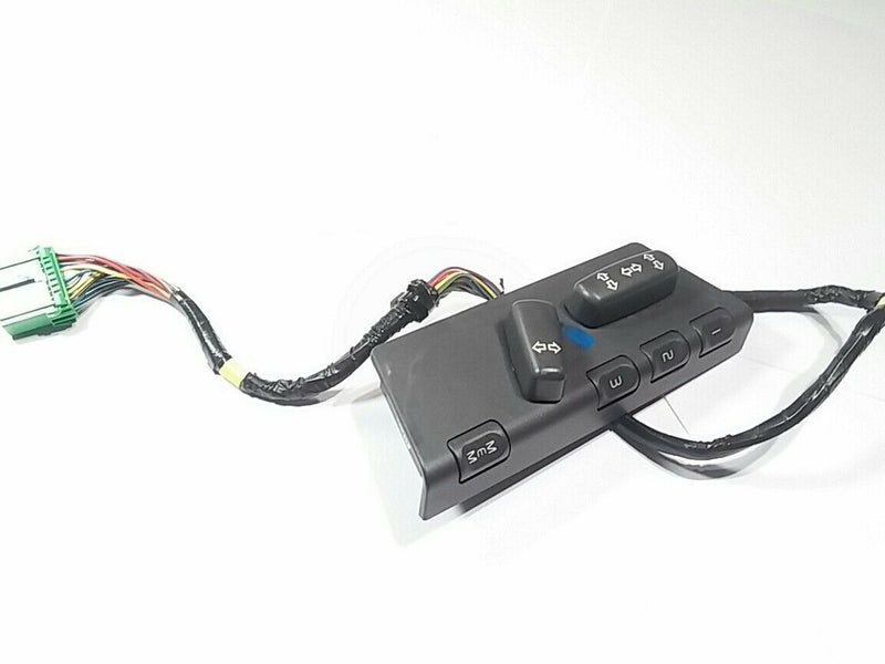 2001 VOLVO V70 FRONT LEFT DRIVER SIDE MEMORY SEAT ADJUST SWITCH GREY OEM 9188787