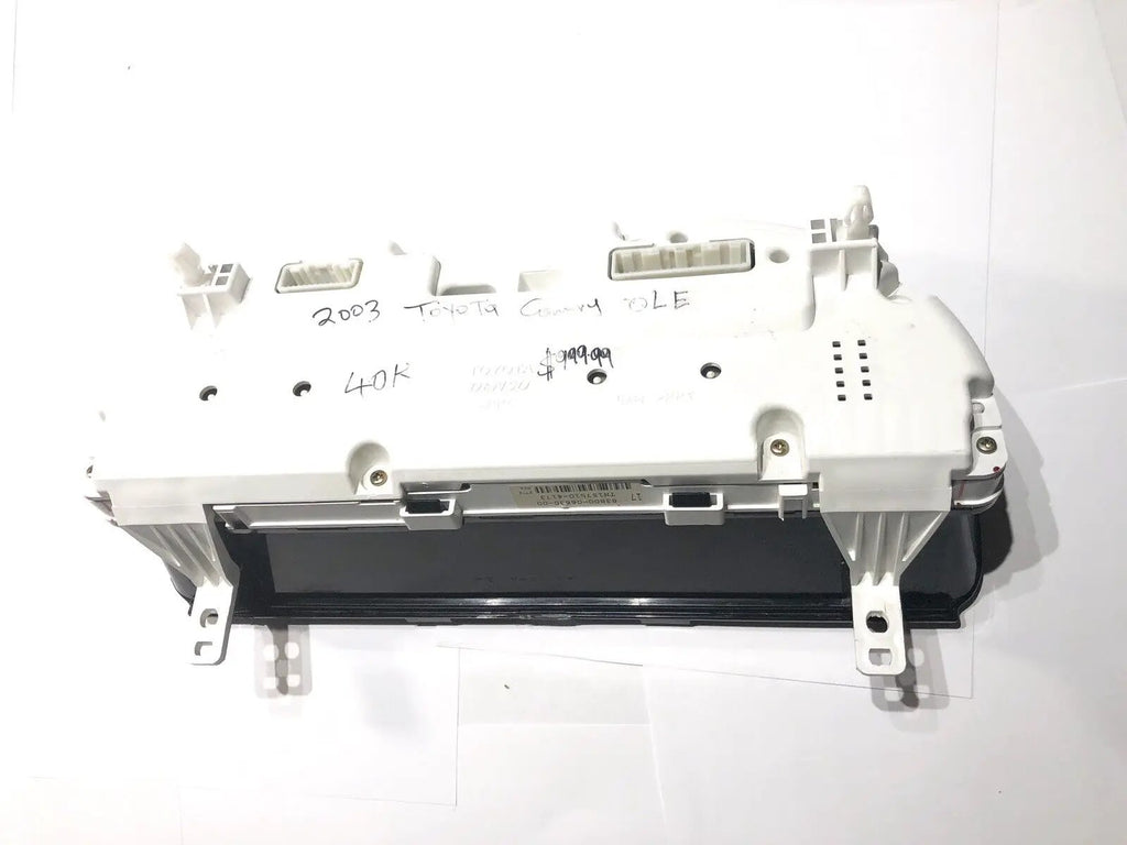 50,000 Miles 2002 03-04 Toyota Camry Speedometer Cluster Tachometer Gas Odometer by Toyota