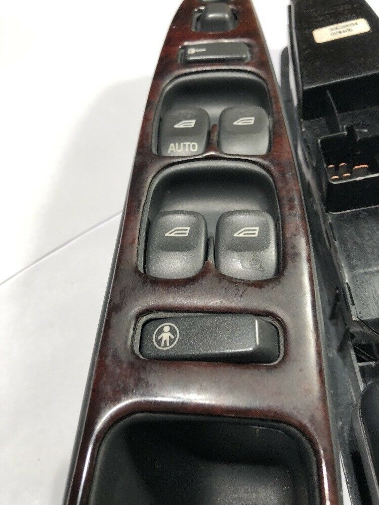 01 02 03 04 VOLVO S40 SEDAN LEFT FRONT DOOR MASTER POWER WINDOW SWITCH CONTROL