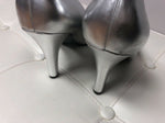 A Touch of Nina Silver  Dressy Square Toe Pumps Slip Ons Women's Size US 11M
