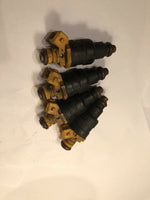 SET OF 4 SIEMENS OEM FUEL INJECTOR 1389563 1989-1995 VOLVO 740-940 2.3L L4