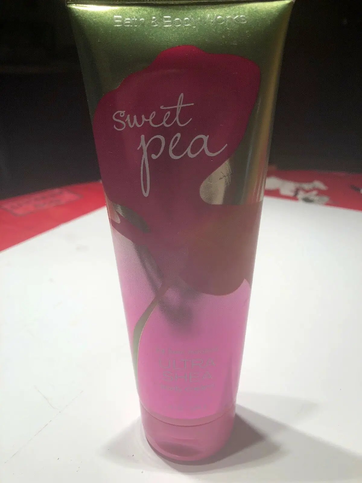 Bath & Body Works "Sweet Pea” Triple Moisture Thick Body Cream 8 oz Collection by Bath & Body Works