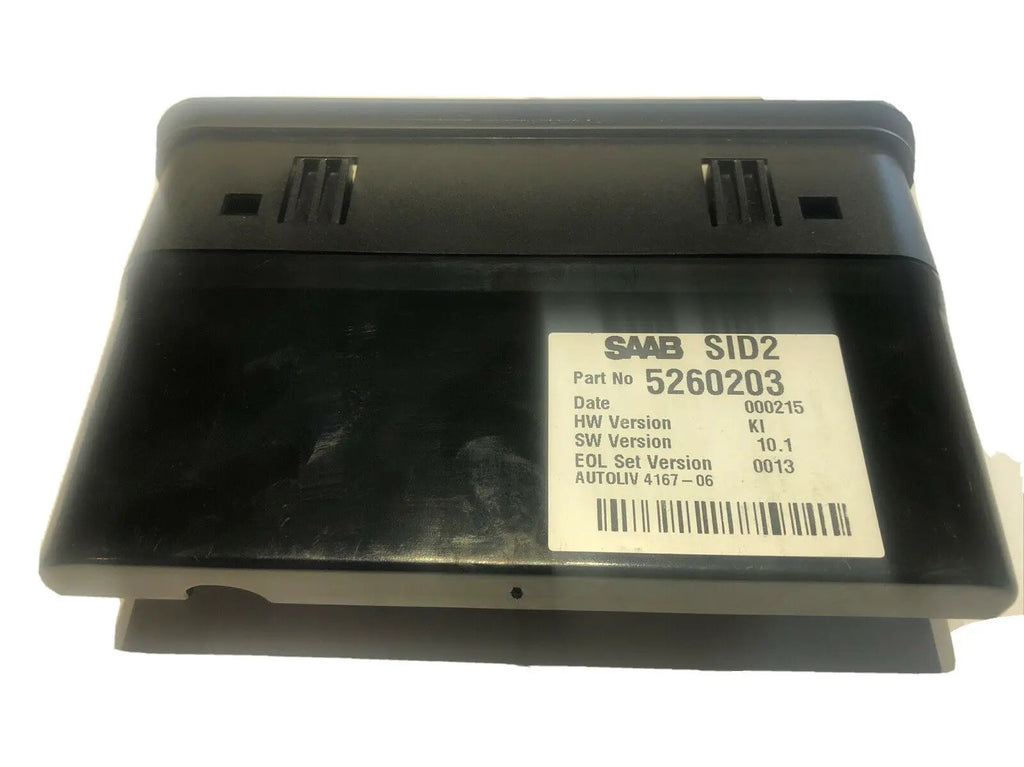 Saab 93 9.3 9-3 SID2 Information Display Screen LCD 12806119 5263223 5038203 by Saab