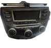 03 04 05 HONDA ACCORD SEDAN 6CD AM FM RADIO DASH BEZEL CLIMATE CONTROL A/C 7BK0