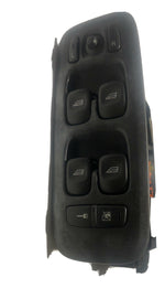 02-08 VOLVO S60 S80 V70 XC90 LEFT FRONT MASTER WINDOW SWITCH DARK GREY COLOR