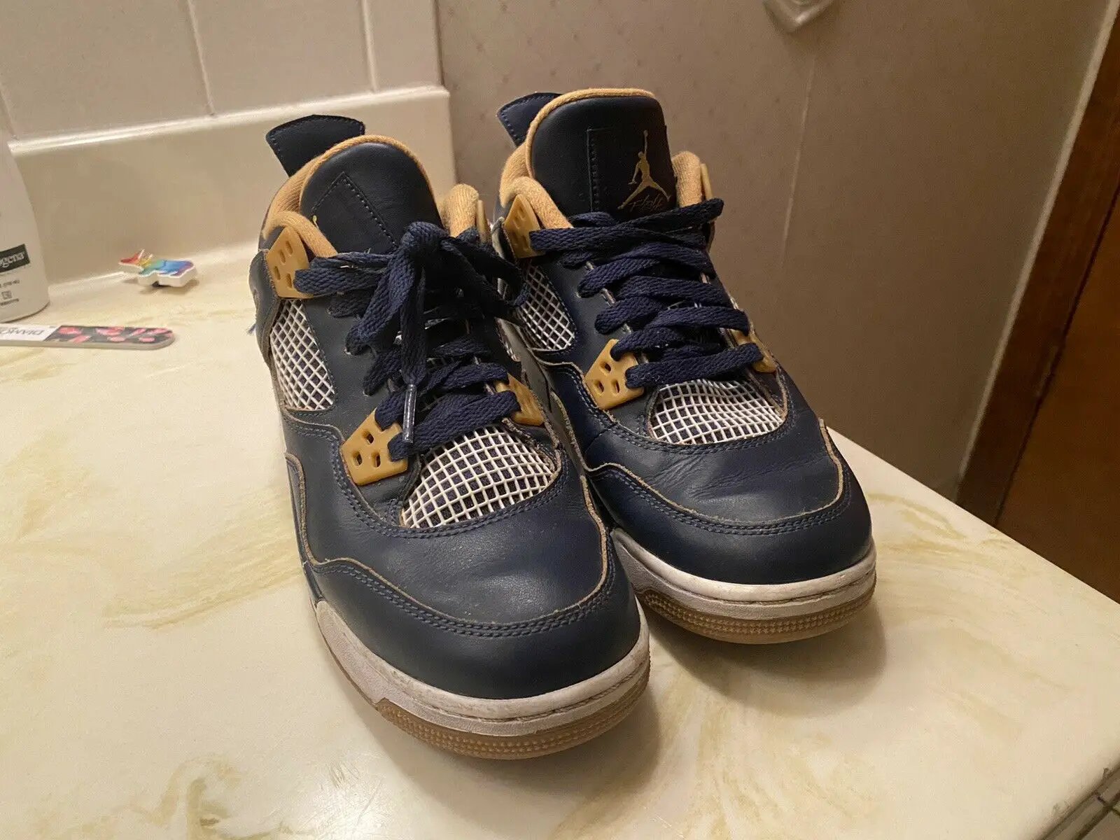 2016 Air Jordan 4 Retro “Dunk From Above” Sneakers Sz 6Y 408452-425 - No Box by Jordan