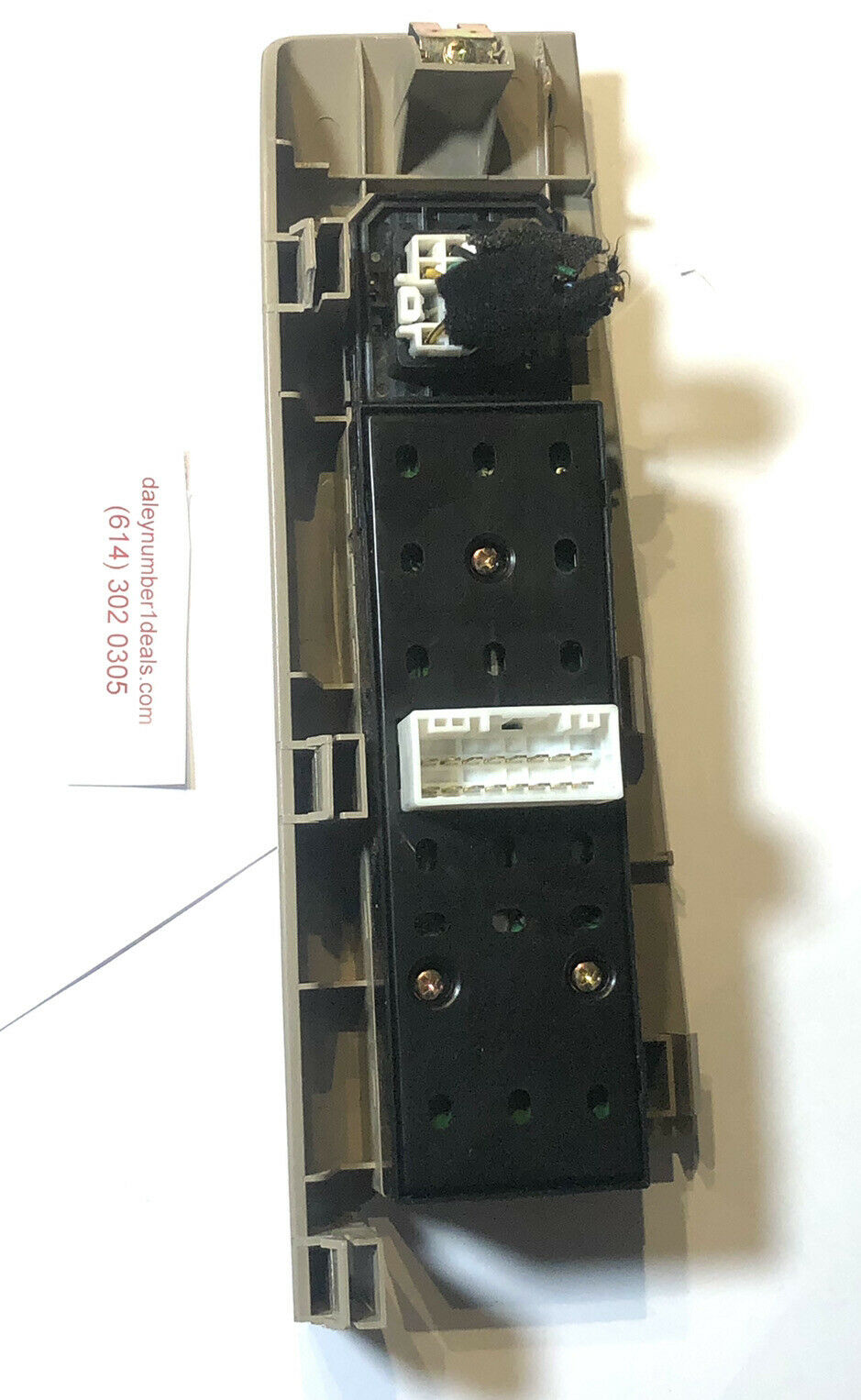 03-09 KIA SORENTO MASTER DRIVER SIDE POWER WINDOW CONTROL SWITCH OEM GRAY GREY