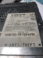 1997-2004 Volvo 90 70 40 Series AM FM Radio CD Cassette PN 3533771-1 Anti-Theft