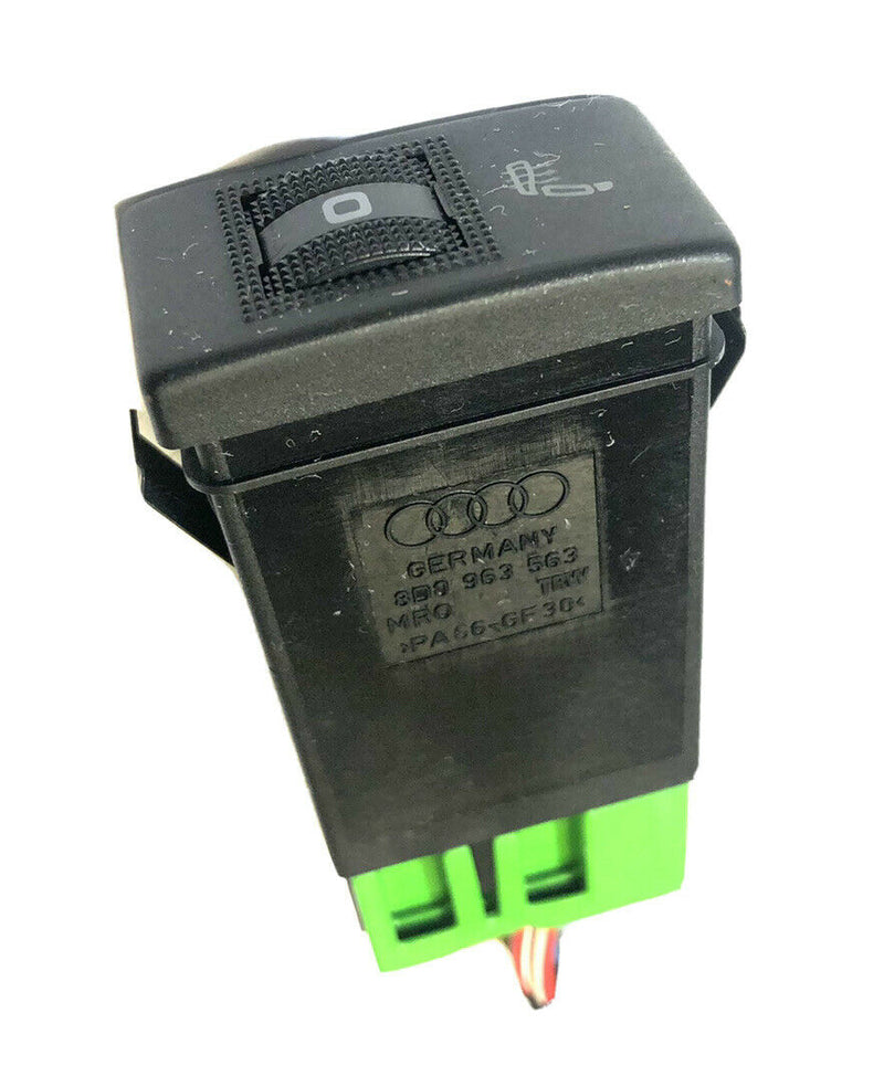 FRONT - HEATED SEAT SWITCH / DIAL - AUDI A4 A8 - 8D0963563