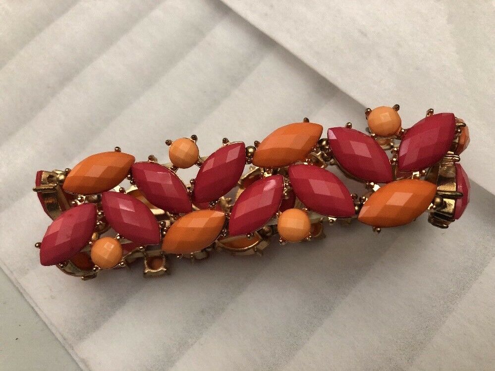 Multi Colored Gem Large Bracelet Costume