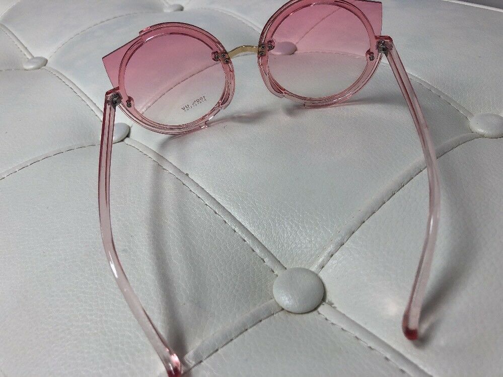 Pinknoversized Sunglasses Night Owl Style