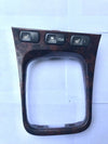 2000-2003 VOLVO V40 S40 CENTER CONSOLE SHIFTER BEZEL W/HEAT SEAT BUTTONS