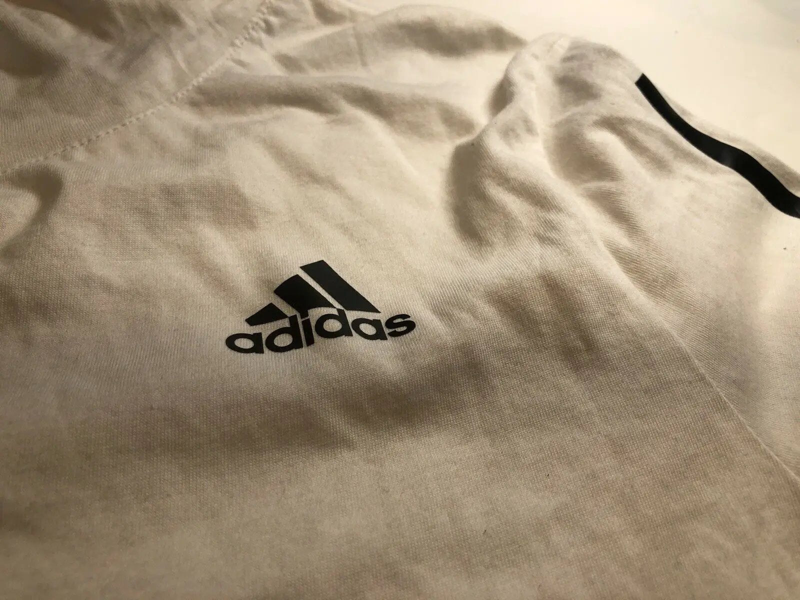 Adidas Boys Large 14/16 Gray The Go-To Tee Hooded Pullover Long Sleeve Hoodie by adidas