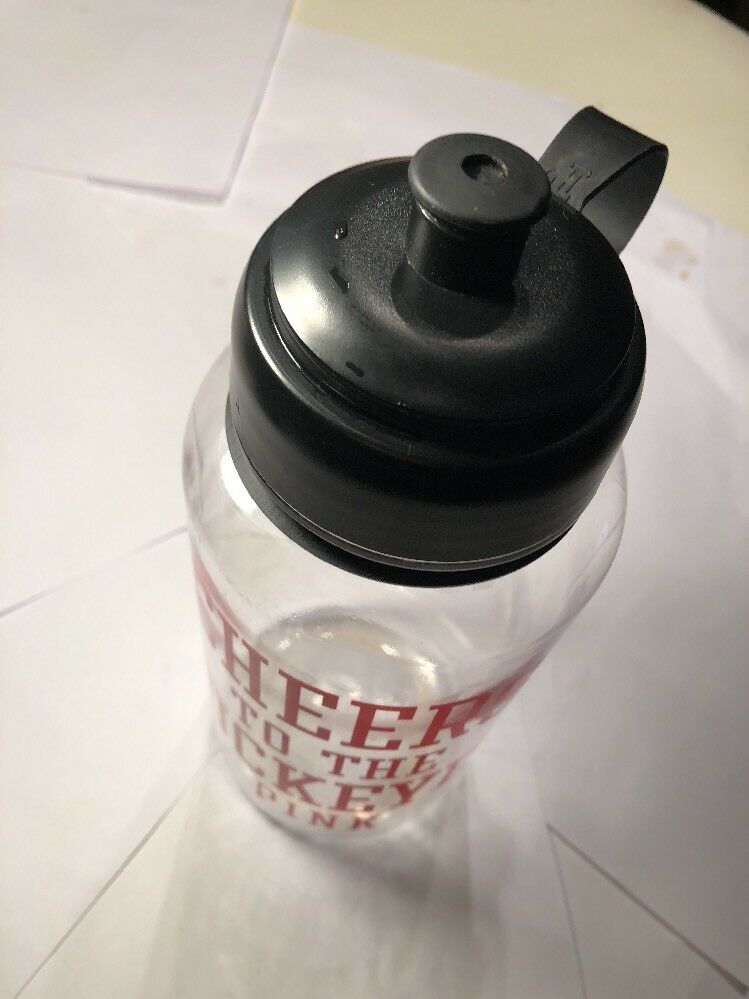 Cheers To The Buckeyes Pink Water Bottle