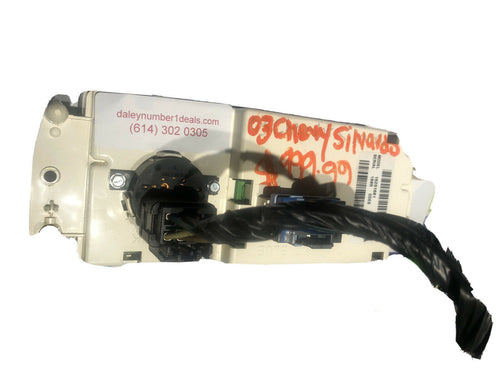 2003 04 05 06 Silverado Suburban Tahoe Yukon AC Climate Control OEM 15201681