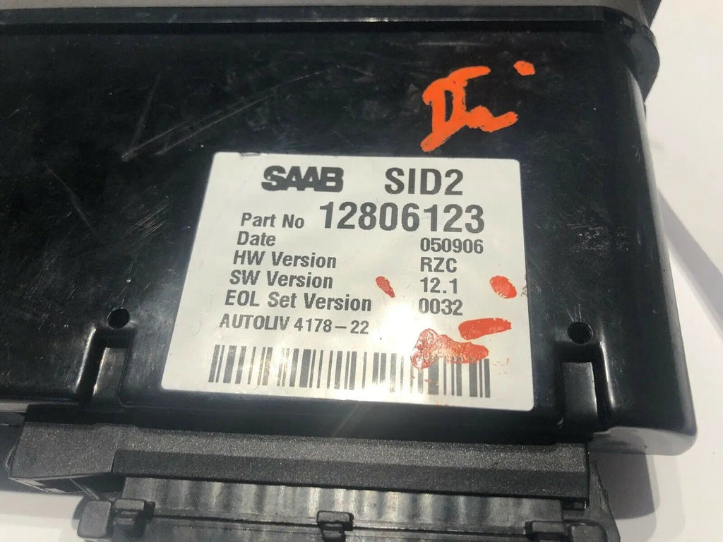 Has All Pixels!! 1999-2003 SAAB 9-5 DISPLAY SID2 EXC+++ 5263249 5263264 5038187 by Saab