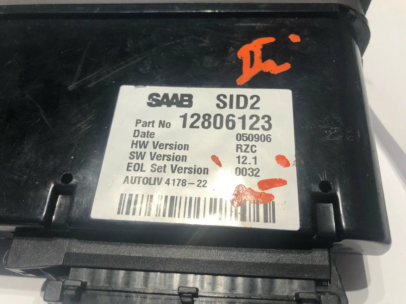Has All Pixels!! 1999-2003 SAAB 9-5 DISPLAY SID2 EXC+++ 5263249 5263264 5038187 by Saab