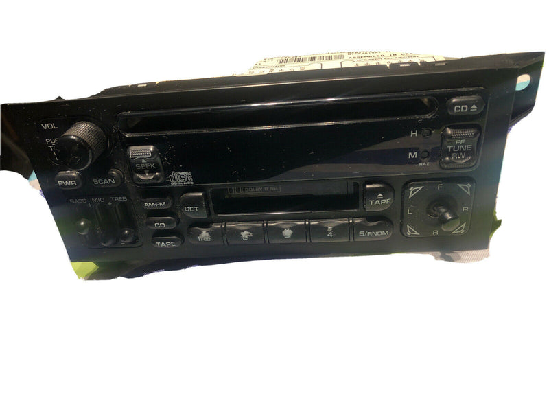 Genuine OEM Dodge Jeep Chrysler Radio CD & Cassette Player | RAZ | P04704383AH