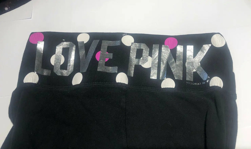 Victoria secret pink yoga pants small Petite black stretchy workout bottoms by Victoria's Secret