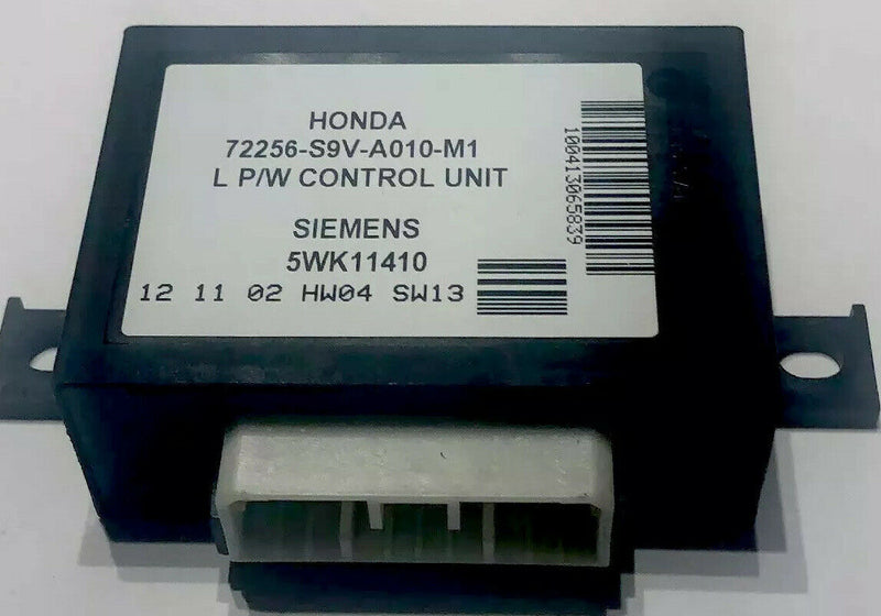 HONDA PILOT DRIVER SIDE DOOR CONTROL MODULE 72256-S9V-A010-M1 L P/W UNIT LEFT