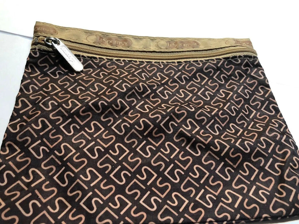 Le SportSac Papillion print butterflies black and white zipper 4/5 by Le SportSac