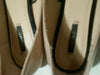 Forever 21 Cream & Black Patent Leather Bow Ballet Flats 8 sexy and comfortable.