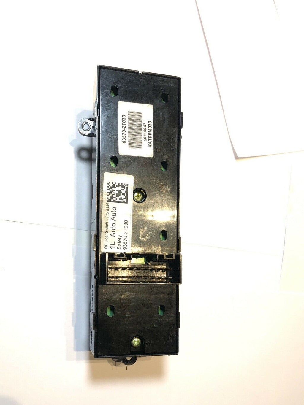 OEM 2011-2013 2014 KIA OPTIMA MASTER POWER WINDOW SWITCH-WITH AUTO UP/DOWN Black