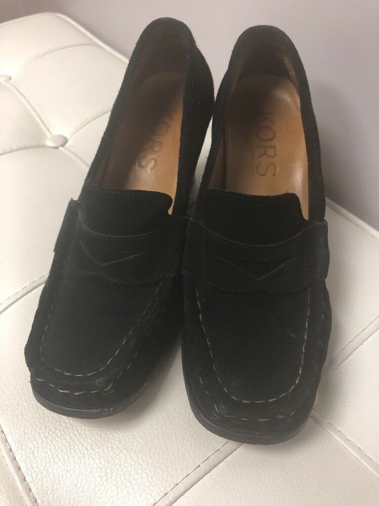 Kors By Michael Kors Wedge Sude Loafers Size8.5