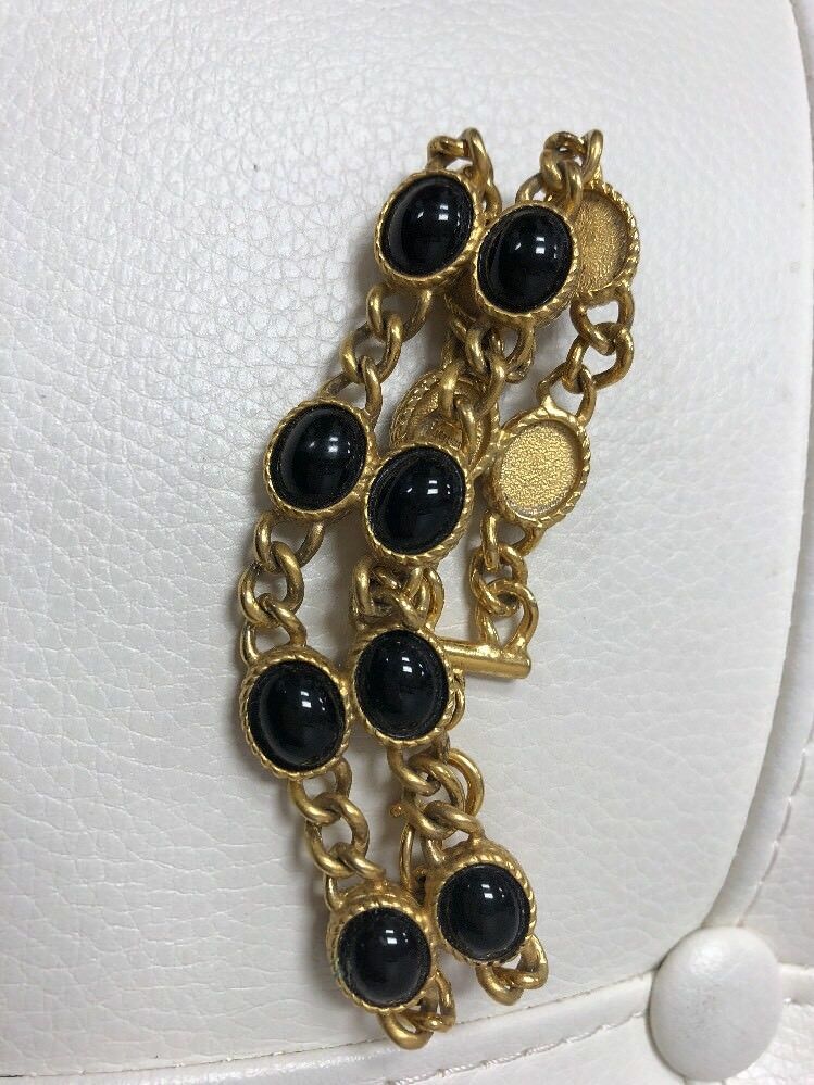 Gold Double Fine Costume Bracelet