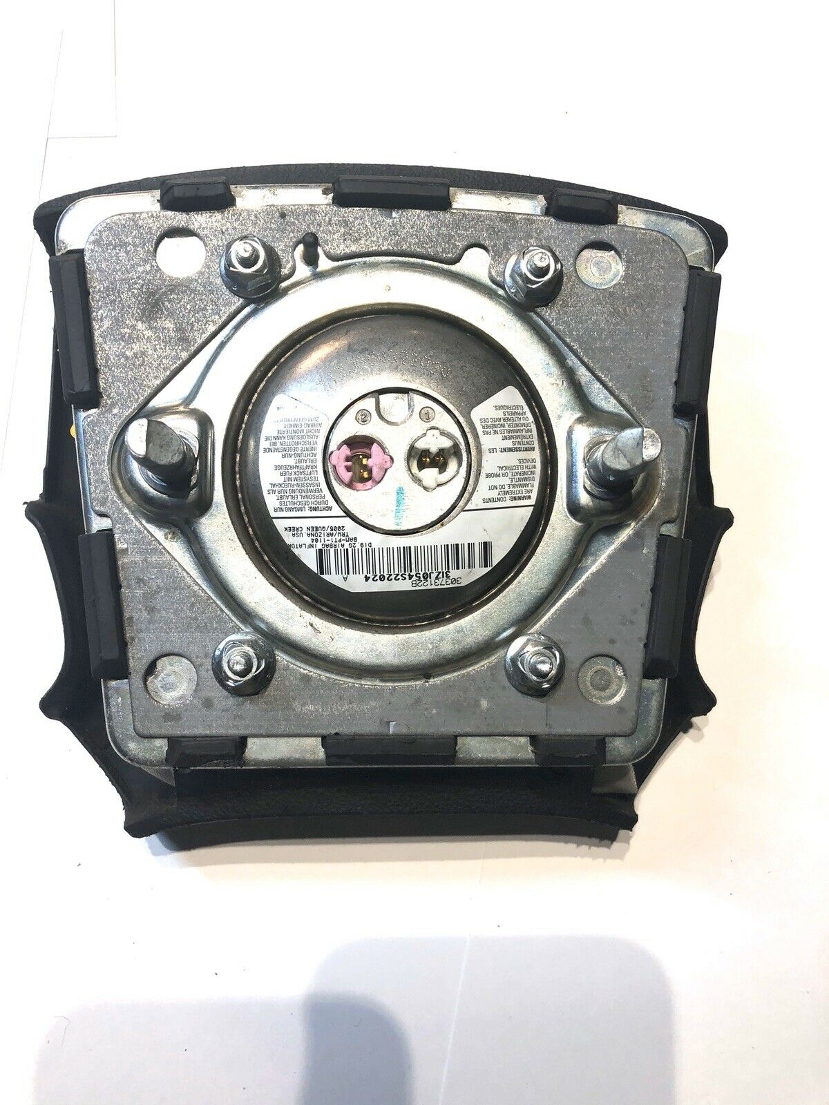 2005-2006 CHEVY COBALT DRIVER STEERING WHEEL DRIVER AIRBAG 30373122B AIR BAG