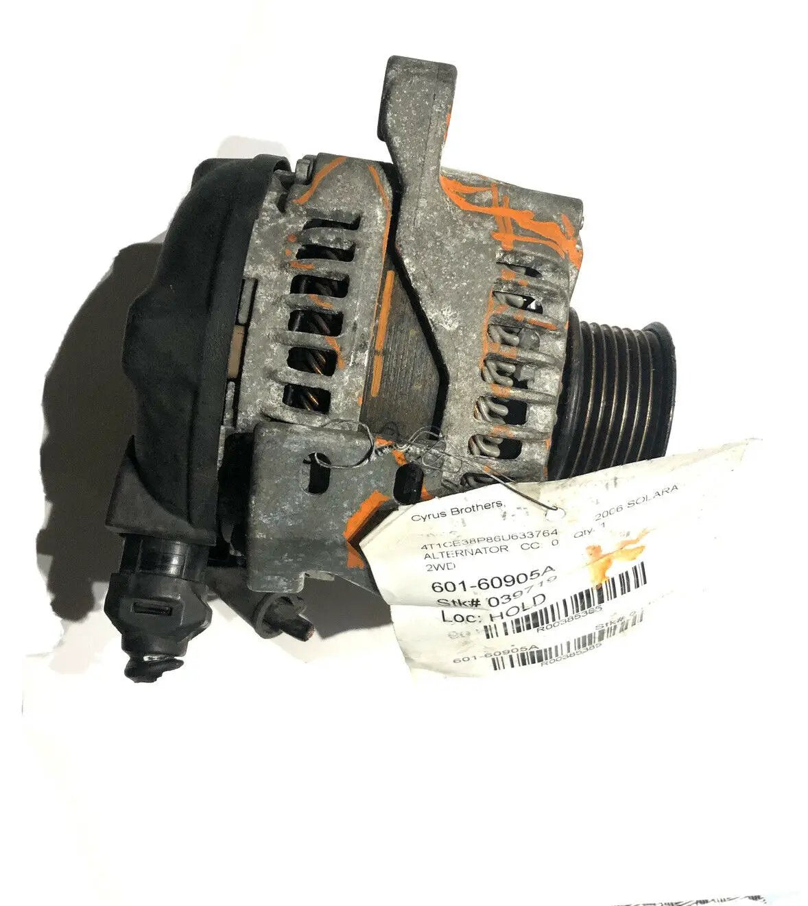 HIGH AMP HD ALTERNATOR 2006-2004 Toyota Camry 2.4L 2008-2004 Toyota Solara 2.4L by Hi-Tech